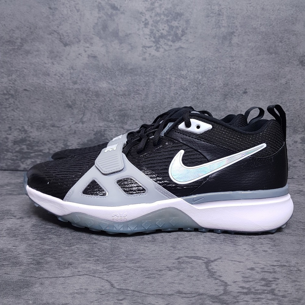 NIKE Air Zoom Diamond Elite Baseball Shoes Mens Size 9.5 Black FN4250-002
